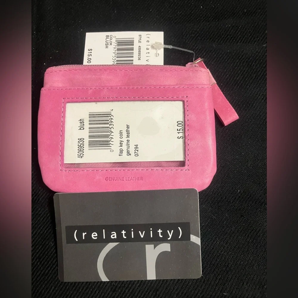 Relativity Pink Coin Purse - Picture 2 of 7